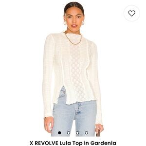 Free People - X Revolve Lula top in Gardenia